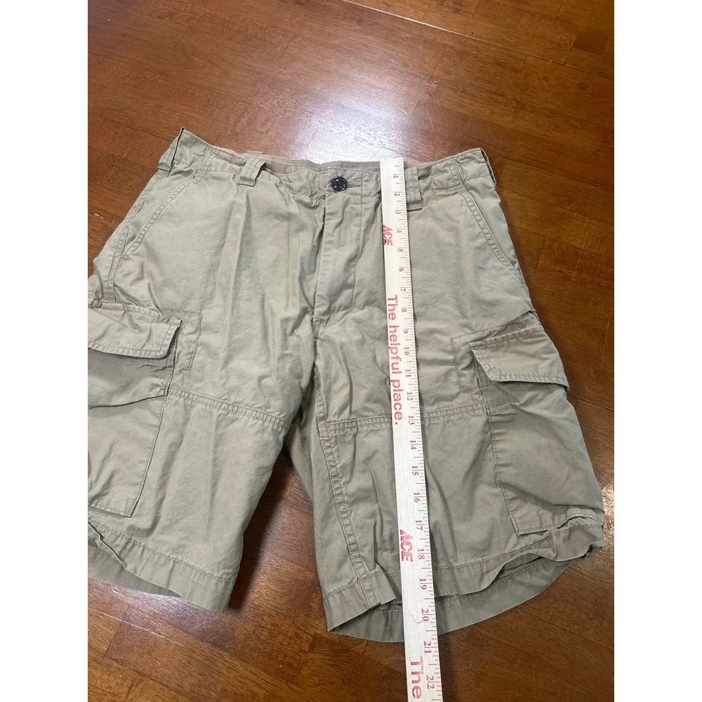 Polo Ralph Lauren Cargo Shorts Mens 31 Khaki Classic Fit Drill Khaki Cotton
